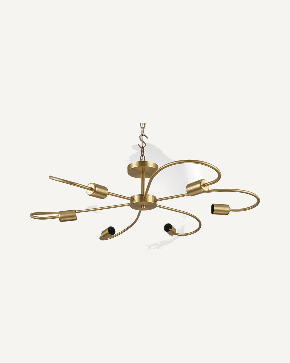 Sputnik Chandelier - Gold