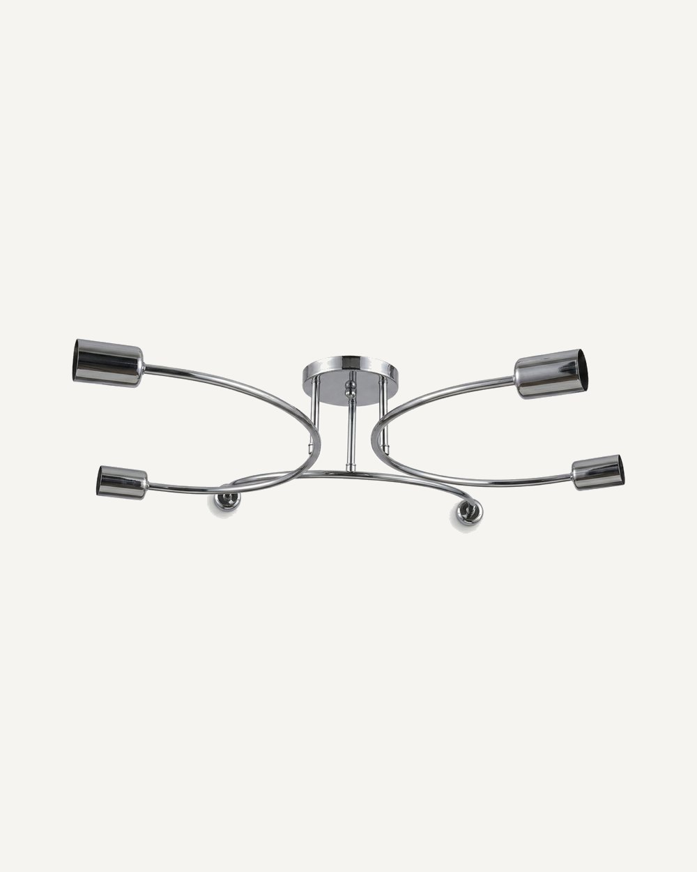 Modern Chandelier - Chrome
