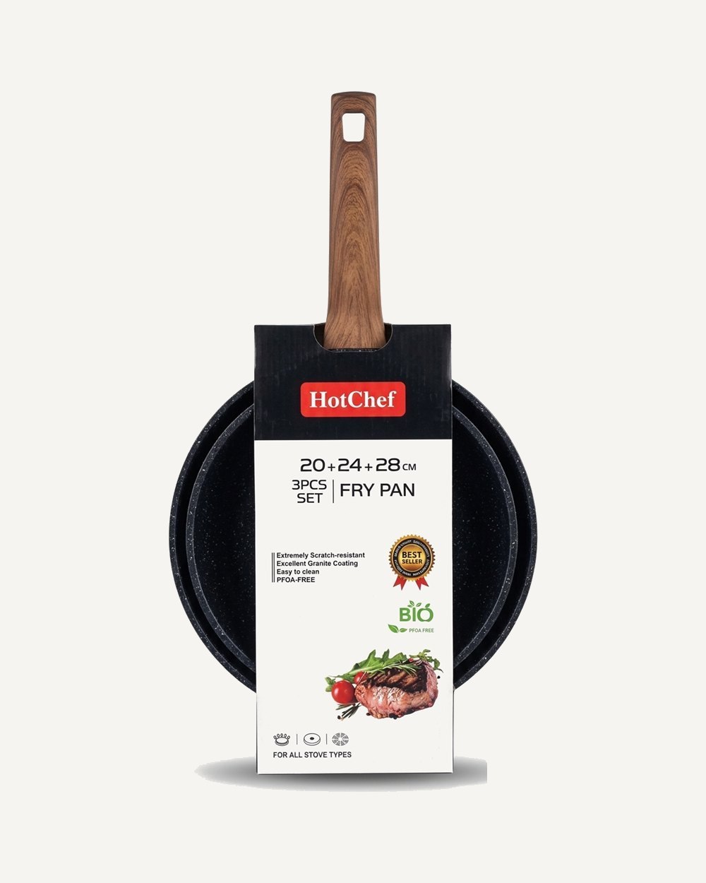 HotChef Fry Pan Set